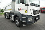 MAN TGS 35.460 / 8X4 / WYWROTKA TYLNOZSYPOWA / HYDROKLAPA / MEILLER KIPPER / AUTOMAT / OPONY 100% / PLANDEKA ELEKTRYCZNA /  EURO 6 zdjęcie 16