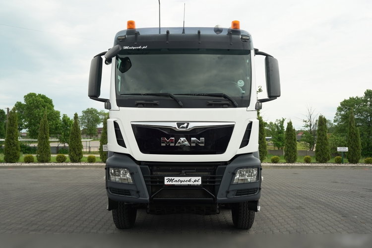 MAN TGS 35.460 / 8X4 / WYWROTKA TYLNOZSYPOWA / HYDROKLAPA / MEILLER KIPPER / AUTOMAT / OPONY 100% / PLANDEKA ELEKTRYCZNA /  EURO 6 zdjęcie 17
