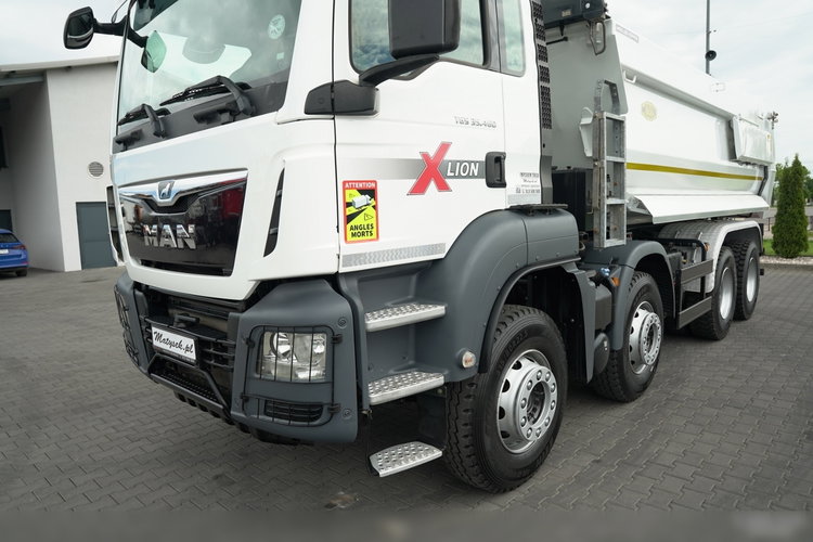 MAN TGS 35.460 / 8X4 / WYWROTKA TYLNOZSYPOWA / HYDROKLAPA / MEILLER KIPPER / AUTOMAT / OPONY 100% / PLANDEKA ELEKTRYCZNA /  EURO 6 zdjęcie 18