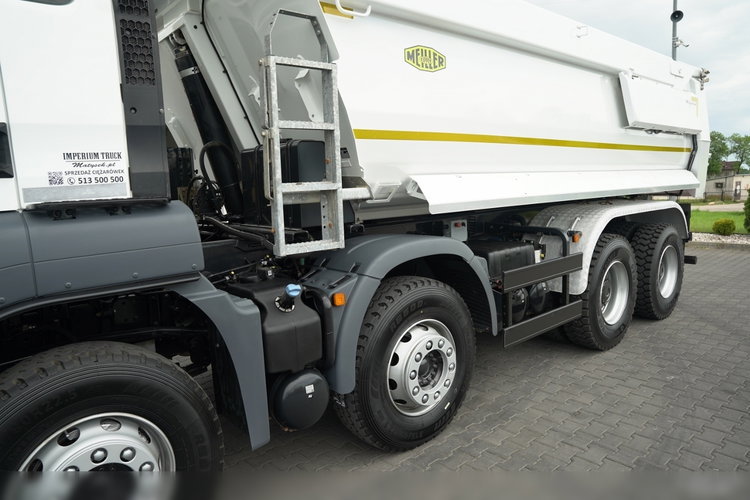 MAN TGS 35.460 / 8X4 / WYWROTKA TYLNOZSYPOWA / HYDROKLAPA / MEILLER KIPPER / AUTOMAT / OPONY 100% / PLANDEKA ELEKTRYCZNA /  EURO 6 zdjęcie 19