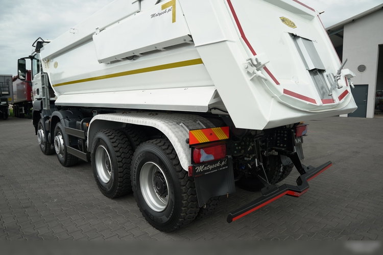 MAN TGS 35.460 / 8X4 / WYWROTKA TYLNOZSYPOWA / HYDROKLAPA / MEILLER KIPPER / AUTOMAT / OPONY 100% / PLANDEKA ELEKTRYCZNA /  EURO 6 zdjęcie 20