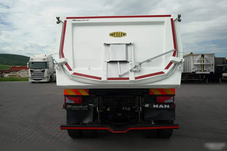 MAN TGS 35.460 / 8X4 / WYWROTKA TYLNOZSYPOWA / HYDROKLAPA / MEILLER KIPPER / AUTOMAT / OPONY 100% / PLANDEKA ELEKTRYCZNA /  EURO 6 zdjęcie 21