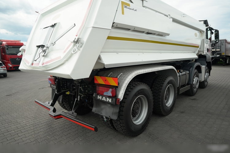 MAN TGS 35.460 / 8X4 / WYWROTKA TYLNOZSYPOWA / HYDROKLAPA / MEILLER KIPPER / AUTOMAT / OPONY 100% / PLANDEKA ELEKTRYCZNA /  EURO 6 zdjęcie 23