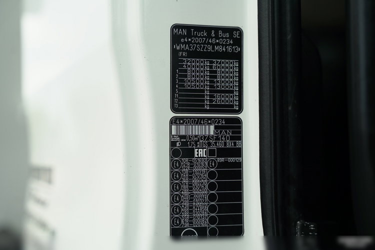 MAN TGS 35.460 / 8X4 / WYWROTKA TYLNOZSYPOWA / HYDROKLAPA / MEILLER KIPPER / AUTOMAT / OPONY 100% / PLANDEKA ELEKTRYCZNA /  EURO 6 zdjęcie 47