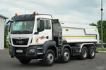 MAN TGS 35.460 / 8X4 / WYWROTKA TYLNOZSYPOWA / HYDROKLAPA / MEILLER KIPPER / AUTOMAT / OPONY 100% / PLANDEKA ELEKTRYCZNA /  EURO 6 zdjęcie 8