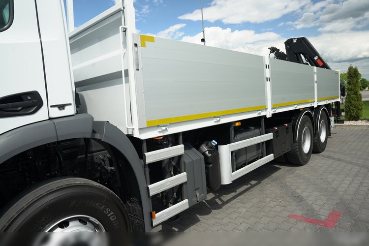 Mercedes AROCS 2636 / 6x4 / SKRZYNIOWY 7, 5 M + HDS HIAB 188 B-3 / MOCNA PODŁOGA / STEROWANIE RADIOWE / ROTATOR / EURO 6 zdjęcie 16