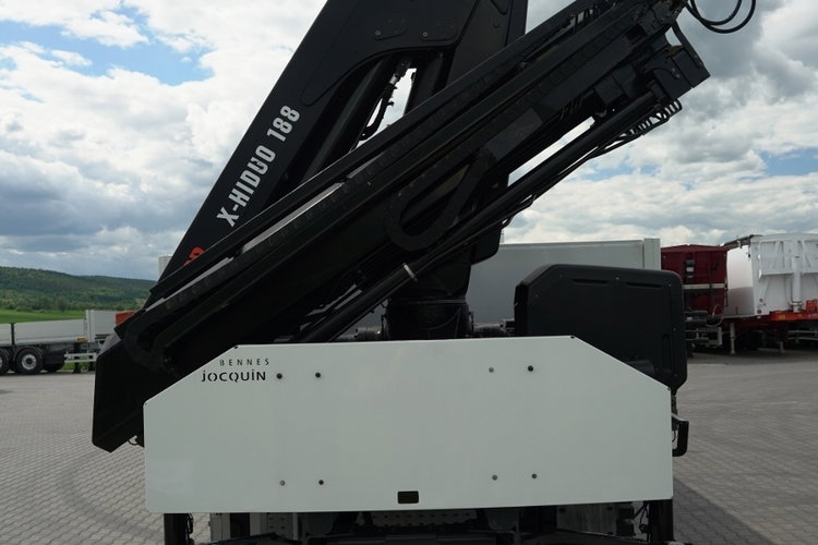 Mercedes AROCS 2636 / 6x4 / SKRZYNIOWY 7, 5 M + HDS HIAB 188 B-3 / MOCNA PODŁOGA / STEROWANIE RADIOWE / ROTATOR / EURO 6 zdjęcie 18