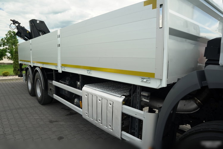 Mercedes AROCS 2636 / 6x4 / SKRZYNIOWY 7, 5 M + HDS HIAB 188 B-3 / MOCNA PODŁOGA / STEROWANIE RADIOWE / ROTATOR / EURO 6 zdjęcie 20