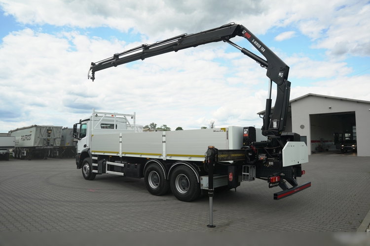Mercedes AROCS 2636 / 6x4 / SKRZYNIOWY 7, 5 M + HDS HIAB 188 B-3 / MOCNA PODŁOGA / STEROWANIE RADIOWE / ROTATOR / EURO 6 zdjęcie 3