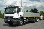 Mercedes AROCS 2636 / 6x4 / SKRZYNIOWY 7, 5 M + HDS HIAB 188 B-3 / MOCNA PODŁOGA / STEROWANIE RADIOWE / ROTATOR / EURO 6 zdjęcie 7