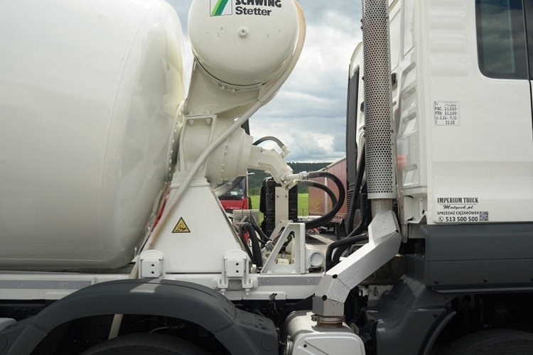 MAN TGS 35.400 / 8x4 / BETONOMIESZARKA / SCHWING STETTER / GRUSZKA 9 M3 /    zdjęcie 15