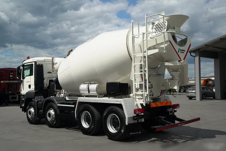 MAN TGS 35.400 / 8x4 / BETONOMIESZARKA / SCHWING STETTER / GRUSZKA 9 M3 /    zdjęcie 3