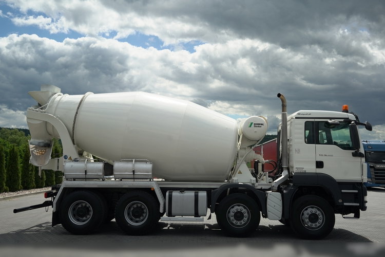 MAN TGS 35.400 / 8x4 / BETONOMIESZARKA / SCHWING STETTER / GRUSZKA 9 M3 /    zdjęcie 5