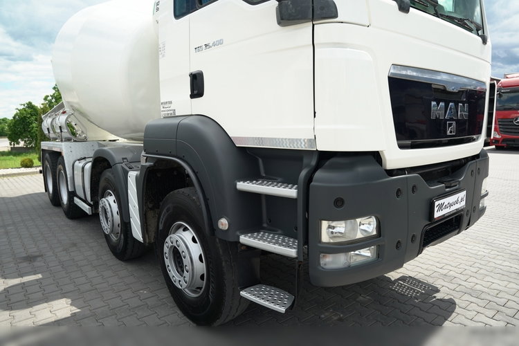 MAN TGS 35.400 / 8x4 / BETONOMIESZARKA / SCHWING STETTER / GRUSZKA 9 M3 /    zdjęcie 7