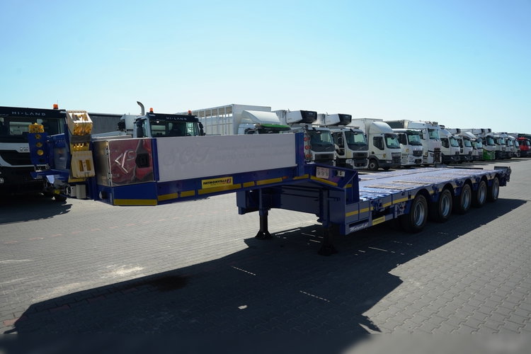 Faymonville NISKOPODWOZIE / STZ-5AX / ROZCIĄGANA / 5 OSI / DMC: 68 TON / OSIE SKRĘTNE / LAWETA / 19.1 M / SAF  zdjęcie 35