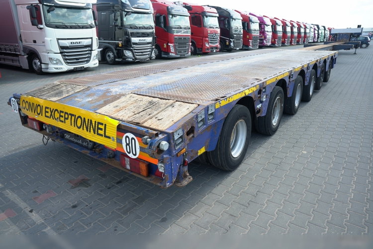 Faymonville NISKOPODWOZIE / SPZ-6WAAU / ROZCIĄGANA / LAWETA / 30.3 M / DMC: 88 T / OSIE SKRĘTNE /  SAF  zdjęcie 18