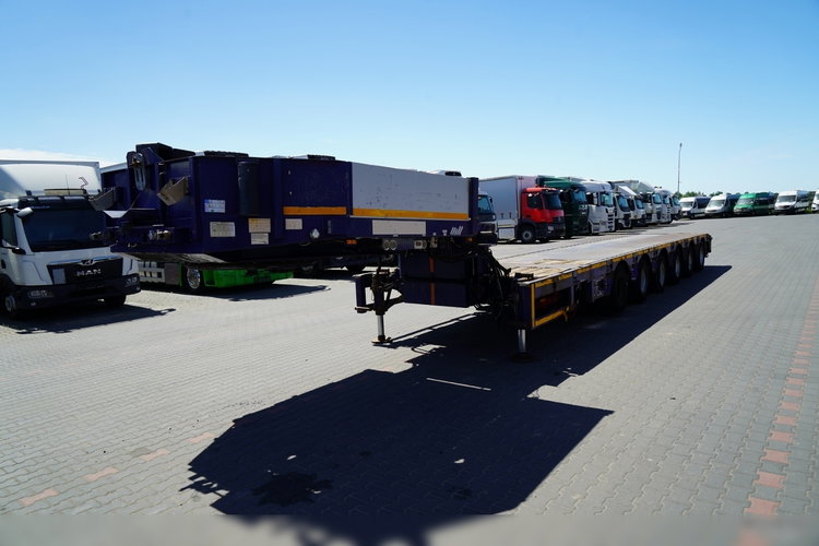 Faymonville NISKOPODWOZIE / SPZ-6WAAU / ROZCIĄGANA / LAWETA / 30.3 M / DMC: 88 T / OSIE SKRĘTNE /  SAF  zdjęcie 38