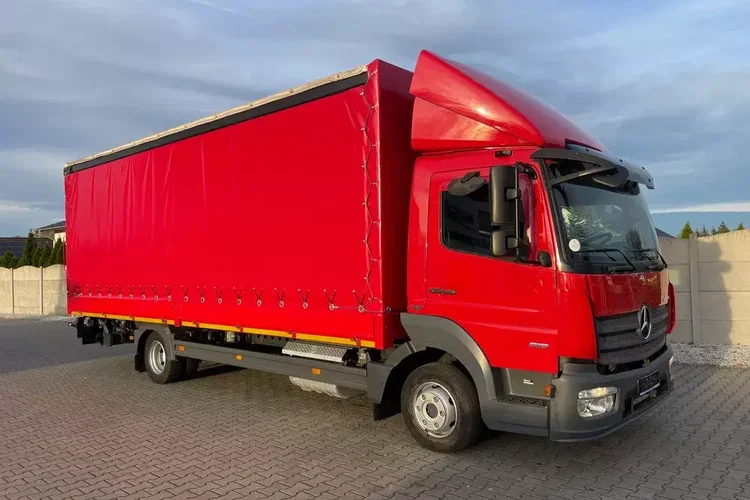 Mercedes ATEGO 818, Klima, webasto, 17 euro palet zdjęcie 4