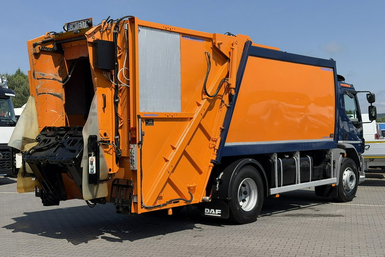 DAF LF 55.300 Śmieciarka Komunal Partner KP 16V Mały Przebieg Euro 6 Wywóz Śmieci DMC 18.000kg W Pełni Sprawna Super Stan zdjęcie 19