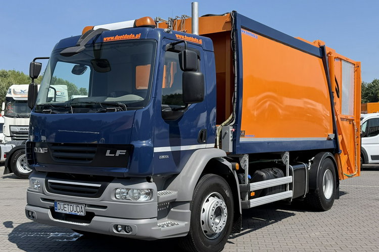 DAF LF 55.300 Śmieciarka Komunal Partner KP 16V Mały Przebieg Euro 6 Wywóz Śmieci DMC 18.000kg W Pełni Sprawna Super Stan zdjęcie 5