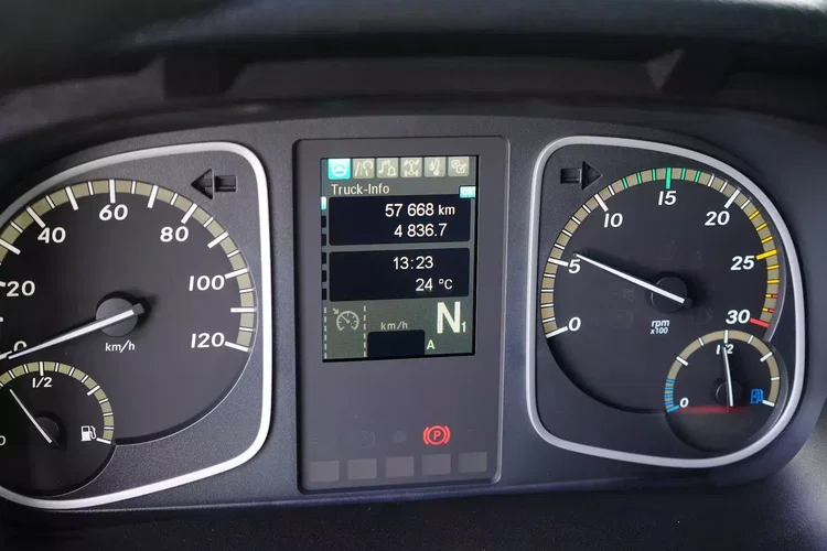 Mercedes ATEGO / 1530 / ACC / E 6 / BURTOPLANDEKA + WINDA / 18 PALET / 57 000 KM zdjęcie 12