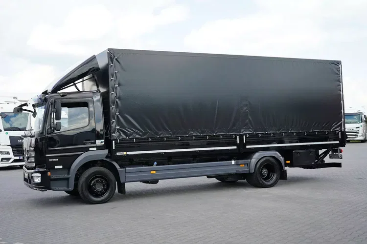 Mercedes ATEGO / 1530 / ACC / E 6 / BURTOPLANDEKA + WINDA / 18 PALET / 57 000 KM zdjęcie 3