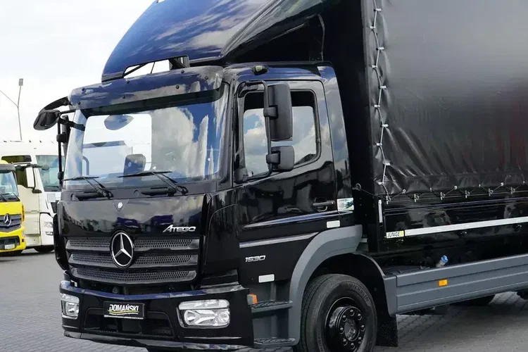 Mercedes ATEGO / 1530 / ACC / E 6 / BURTOPLANDEKA + WINDA / 18 PALET / 57 000 KM zdjęcie 33
