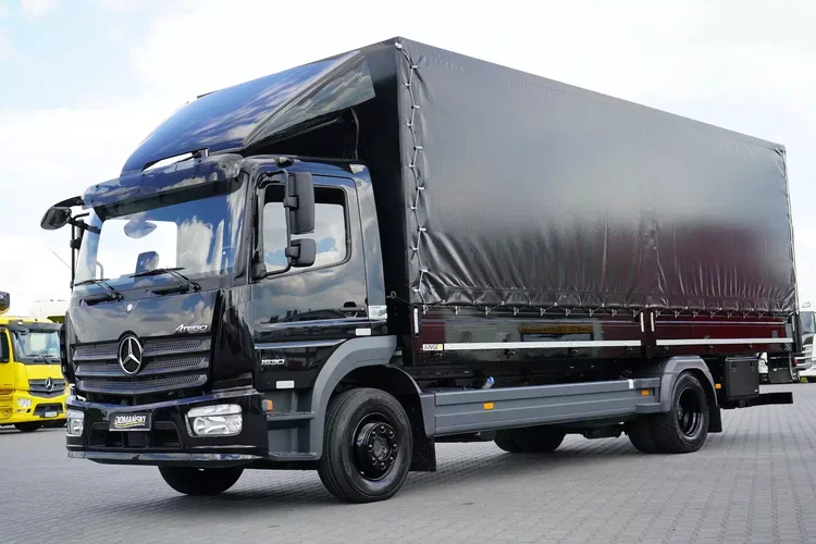 Mercedes ATEGO / 1530 / ACC / E 6 / BURTOPLANDEKA + WINDA / 18 PALET / 57 000 KM zdjęcie 34