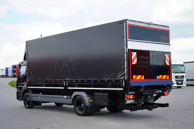 Mercedes ATEGO / 1530 / ACC / E 6 / BURTOPLANDEKA + WINDA / 18 PALET / 57 000 KM zdjęcie 6