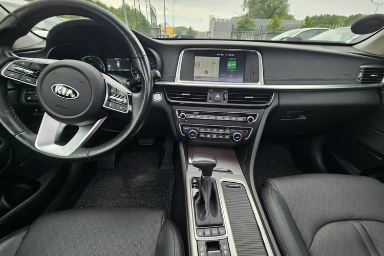 Kia Optima Hybryda, automat, panorama, skóry, full opcja zdjęcie 21