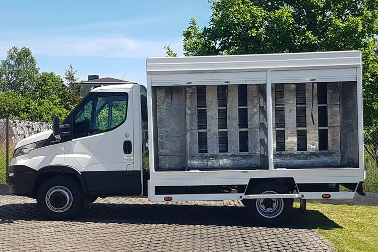Iveco 70C18 KONTENER ROLETY BOK DO TRANSPORTU WODY 3.23x2.21x1.86 zdjęcie 16