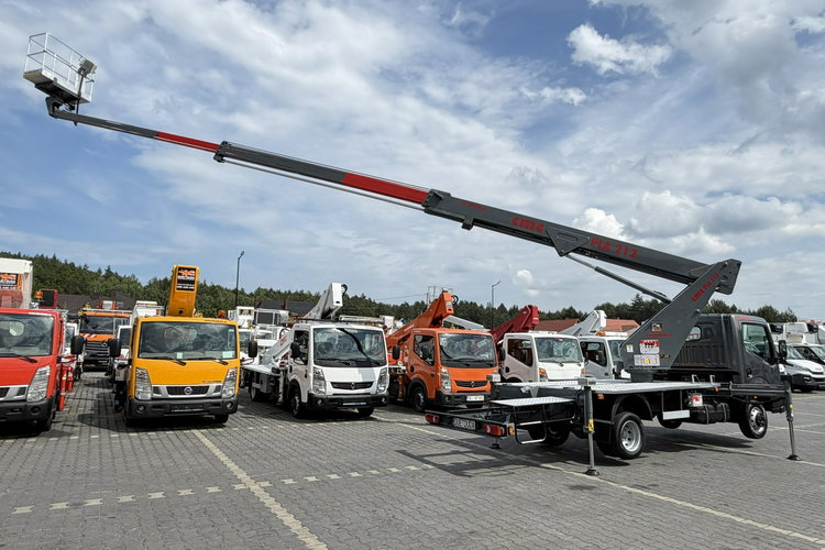 Renault Maxity Podnośnik Koszowy 21m CMC PLA 212 Zwyżka UDT Wumag GSR Multitel P7 6x4 zdjęcie 17