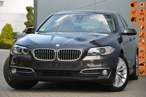 BMW 528 Opłacona 2.0i 245KM Lift Serwis Bi-xenon 6WB Navi Kamera Vat23%