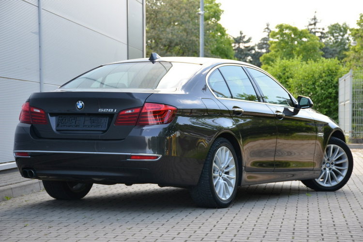 BMW 528 Opłacona 2.0i 245KM Lift Serwis Bi-xenon 6WB Navi Kamera Vat23% zdjęcie 10