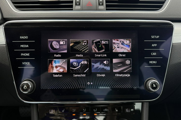 Skoda Superb Salon Polska Poleasingowy Serwis ASO Bezwypadkowy zdjęcie 23