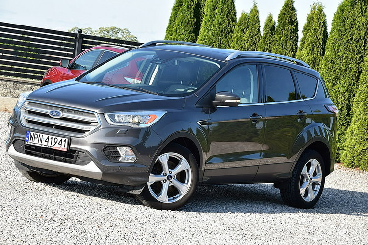 Ford Kuga 2.0TDCI Titanium Pół-skóra Ful-Led Navi Szyber Gwarancja zdjęcie 10