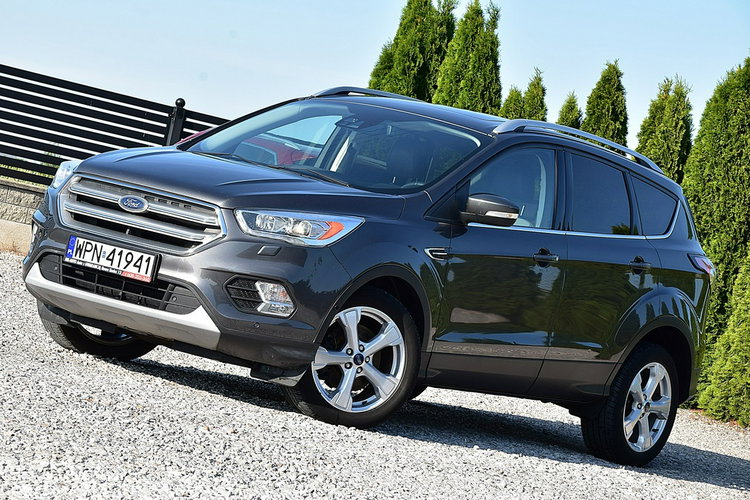 Ford Kuga 2.0TDCI Titanium Pół-skóra Ful-Led Navi Szyber Gwarancja zdjęcie 11