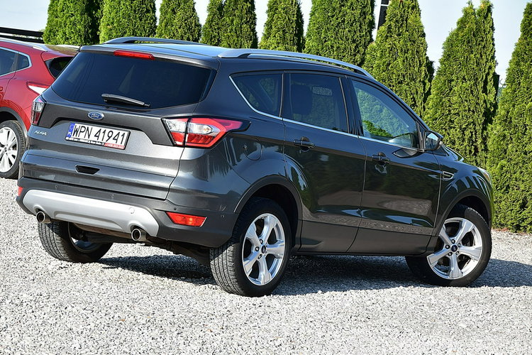 Ford Kuga 2.0TDCI Titanium Pół-skóra Ful-Led Navi Szyber Gwarancja zdjęcie 17