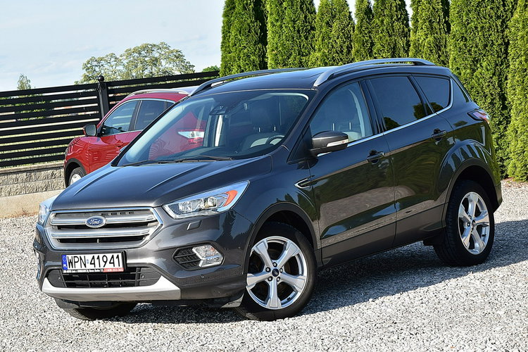 Ford Kuga 2.0TDCI Titanium Pół-skóra Ful-Led Navi Szyber Gwarancja zdjęcie 9