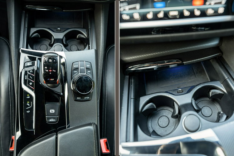 BMW M5 F90 / 4.4 V8 600KM / Harman&Kardon / Concaver / Carbon / Salon PL / FV zdjęcie 38