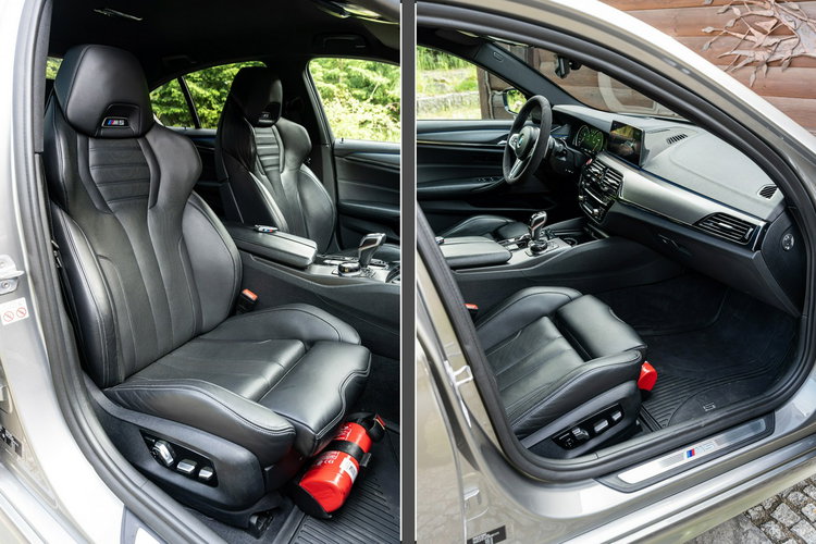 BMW M5 F90 / 4.4 V8 600KM / Harman&Kardon / Concaver / Carbon / Salon PL / FV zdjęcie 41