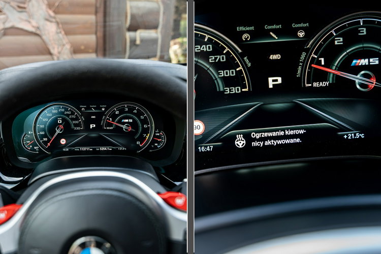BMW M5 F90 / 4.4 V8 600KM / Harman&Kardon / Concaver / Carbon / Salon PL / FV zdjęcie 43