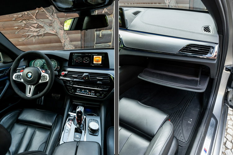 BMW M5 F90 / 4.4 V8 600KM / Harman&Kardon / Concaver / Carbon / Salon PL / FV zdjęcie 56