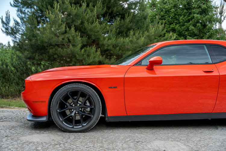 Dodge Challenger R/T / 5.7 V8 HEMI 375KM / Alpine / GO MANGO / Import USA / FV zdjęcie 17