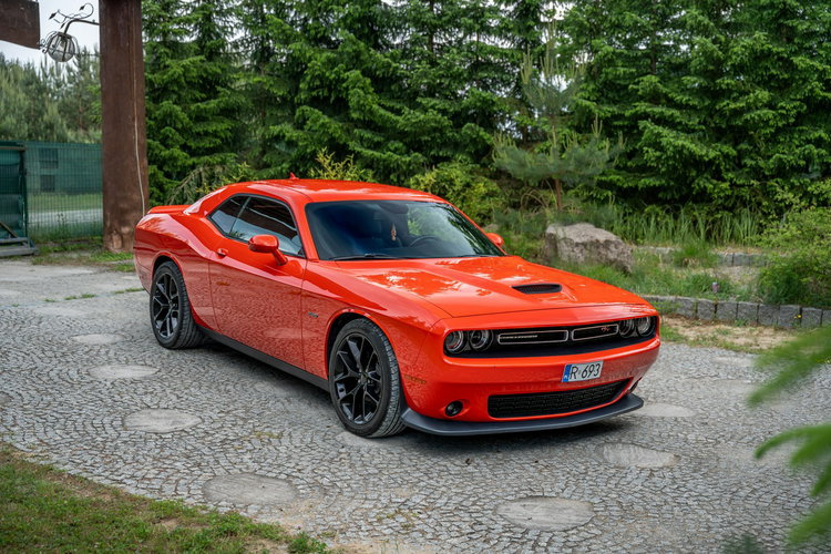 Dodge Challenger R/T / 5.7 V8 HEMI 375KM / Alpine / GO MANGO / Import USA / FV zdjęcie 25