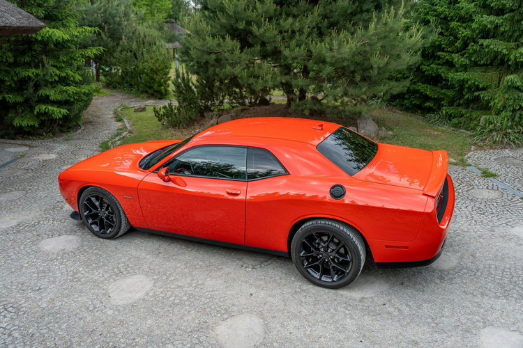 Dodge Challenger R/T / 5.7 V8 HEMI 375KM / Alpine / GO MANGO / Import USA / FV zdjęcie 26
