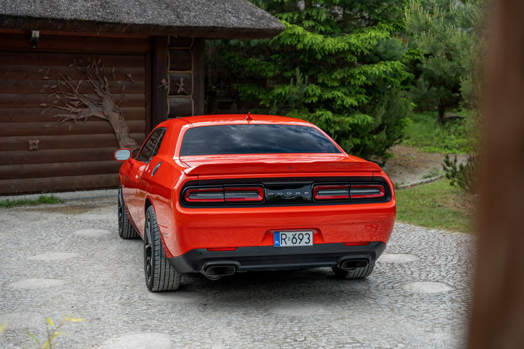 Dodge Challenger R/T / 5.7 V8 HEMI 375KM / Alpine / GO MANGO / Import USA / FV zdjęcie 28