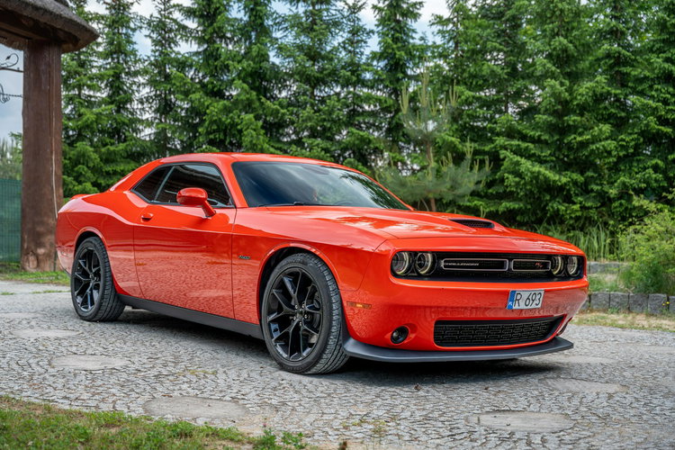 Dodge Challenger R/T / 5.7 V8 HEMI 375KM / Alpine / GO MANGO / Import USA / FV zdjęcie 29