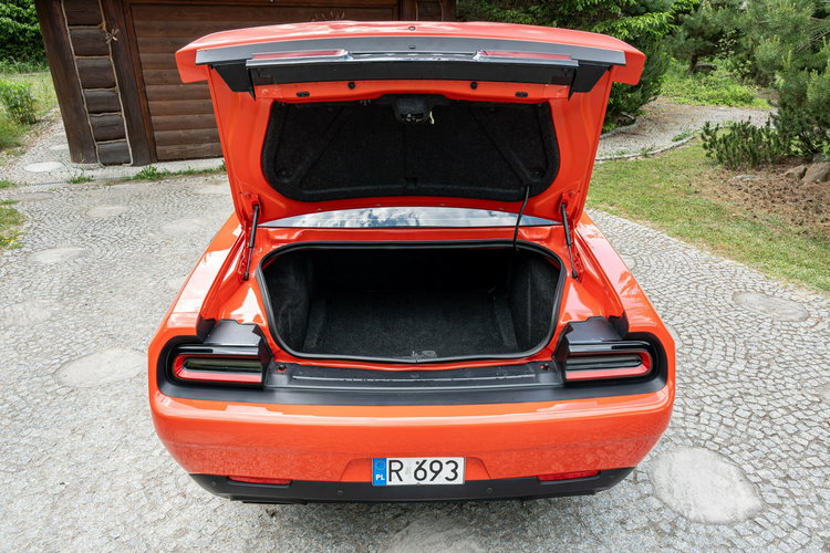 Dodge Challenger R/T / 5.7 V8 HEMI 375KM / Alpine / GO MANGO / Import USA / FV zdjęcie 34