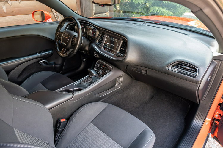 Dodge Challenger R/T / 5.7 V8 HEMI 375KM / Alpine / GO MANGO / Import USA / FV zdjęcie 41